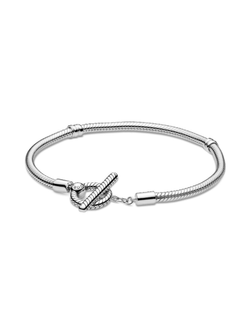 Pandora Moments T-Bar Snake Chain Bracelet - Image 3