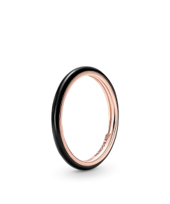 Pandora ME Black Enamel Ring