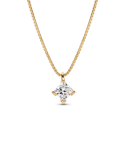 Pandora Nova 14k Gold Lab-grown Diamond Pendant Necklace