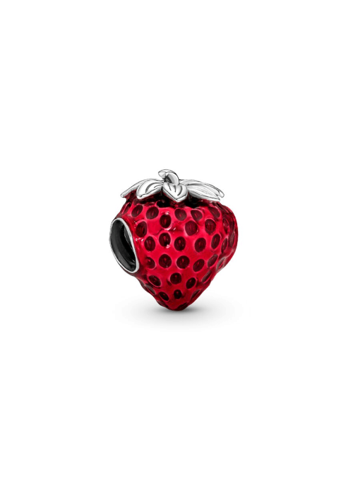 Seeded Strawberry Fruit Charm - Image 3