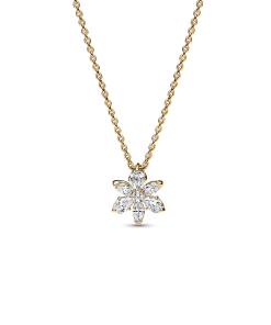Sparkling Herbarium Cluster Pendant Necklace