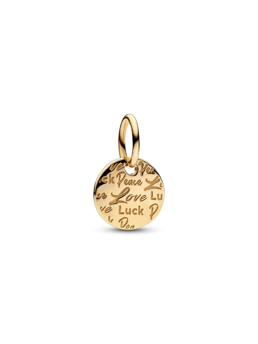 FINAL SALE - Peace, Love & Luck Dangle Charm - Image 3