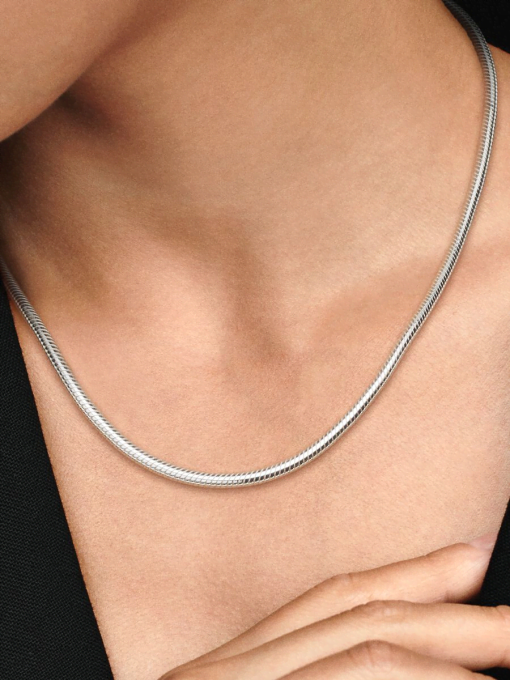 Moments Snake Chain Necklace - Image 2