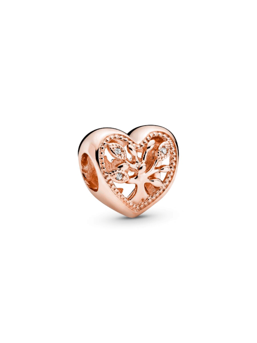 Openwork Family Tree Heart Charm - Image 3
