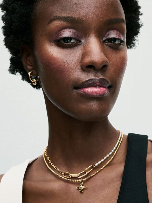 Studded Chain Necklace - Image 7