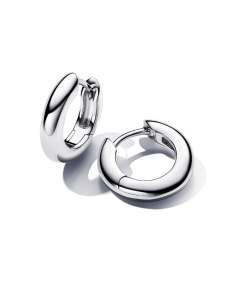 Round Hoop Earrings