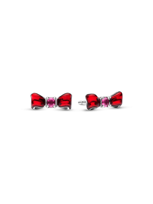Disney Snow White Bow Stud Earrings - Image 3