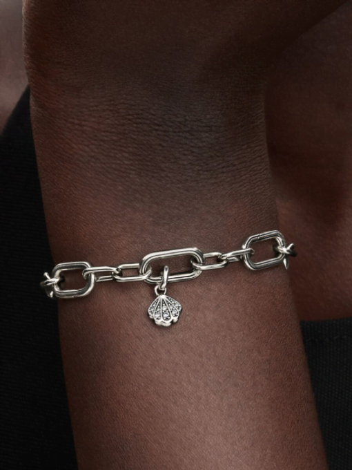 Sparkling Shell Mini Dangle Charm - Image 2