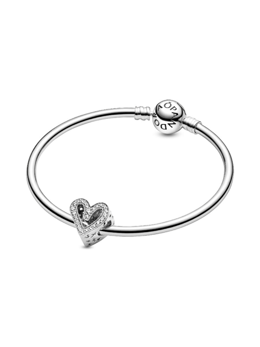Sparkling Freehand Heart Charm - Image 5