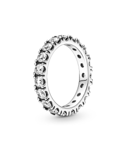 Sparkling Row Eternity Ring