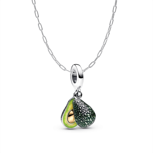 Avocado Dangle Charm Necklace Set - Image 2