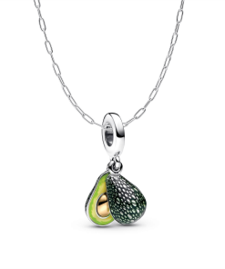 Avocado Dangle Charm Necklace Set