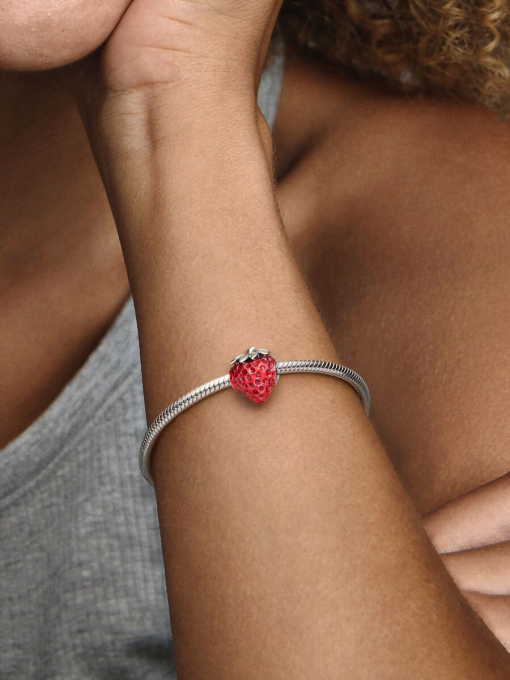 Seeded Strawberry Fruit Charm - Image 2