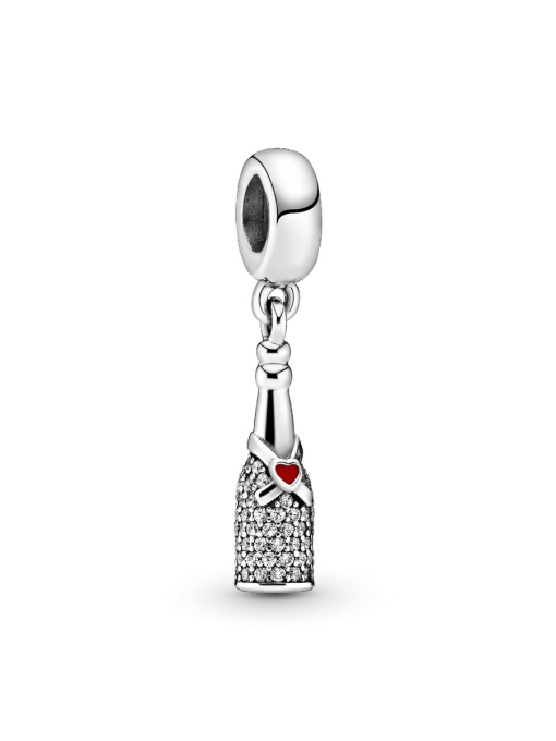 Sparkling Wine Bottle Dangle Charm - Image 3