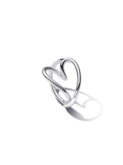 Organically Shaped Heart Ring