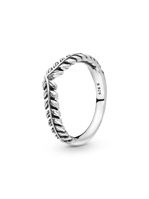 Wheat Grains Wishbone Ring