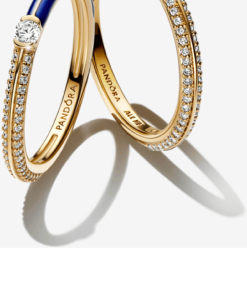 Pandora ME Blue Dual Ring Set