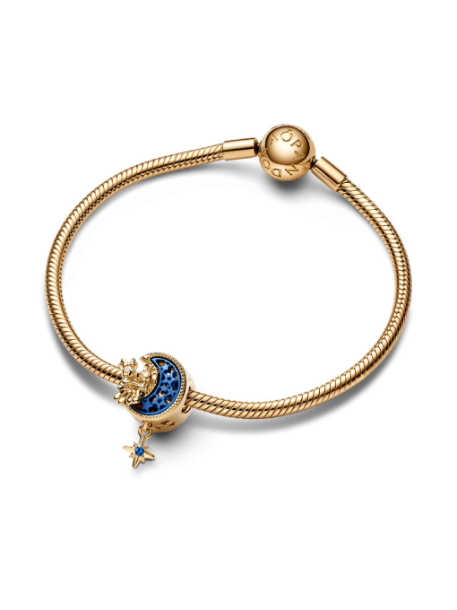 Disney Mickey Mouse & Minnie Mouse Crescent Moon Charm - Image 6
