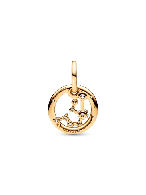 Aquarius Zodiac Dangle Charm - Image 5