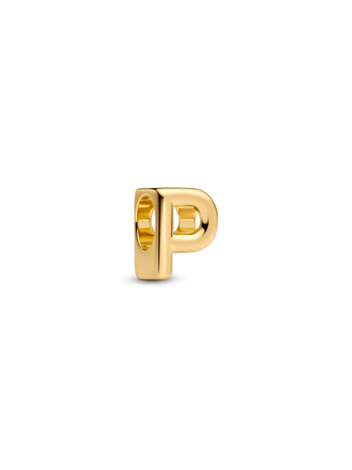 Letter P Charm Necklace - Image 3
