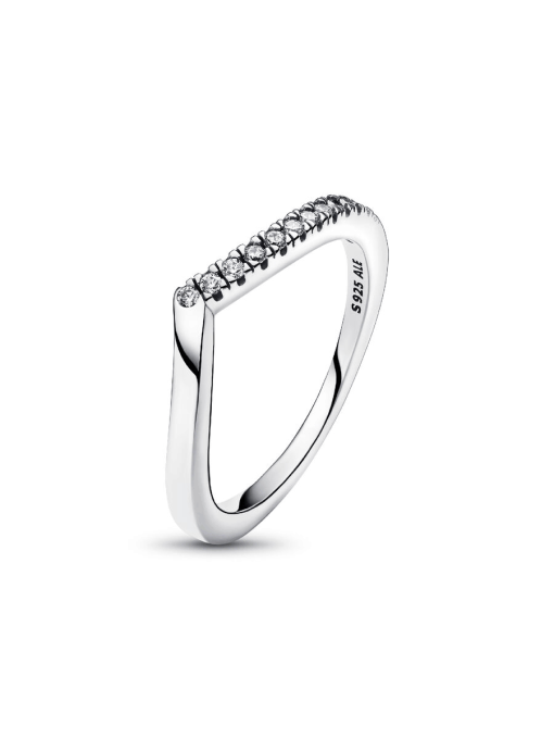 Pandora Timeless Wish Half Sparkling Ring - Image 5