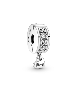 Family Always Pave Clip Charm