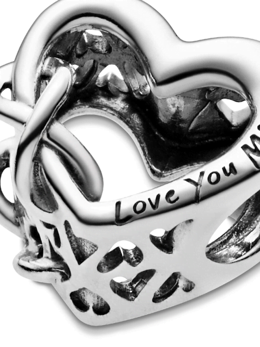 Love You Mom Infinity Heart Charm - Image 6