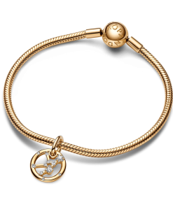 Virgo Zodiac Dangle Charm Bracelet Set