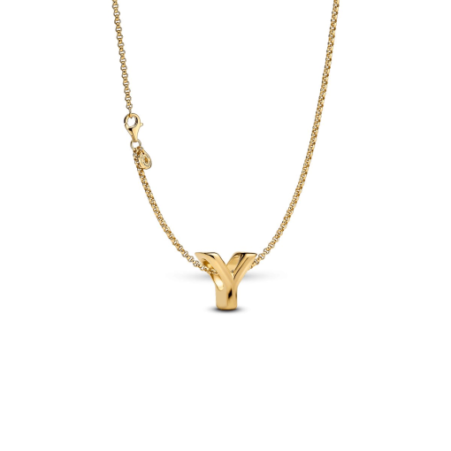 Letter Y Charm Necklace