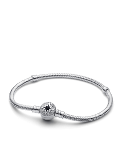 North Star Clasp Snake Chain Bracelet