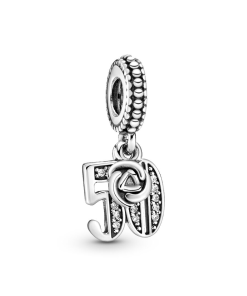 50th Celebration Dangle Charm