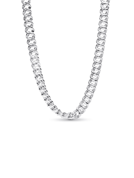 Pave Cuban Chain Necklace - Image 3