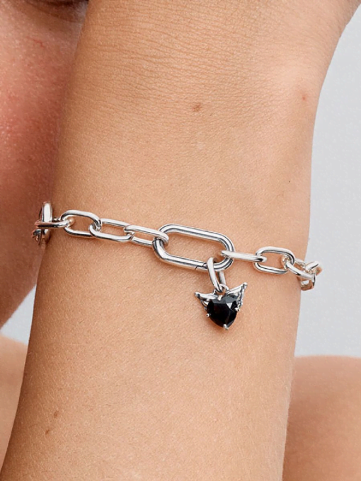 Winged Heart Mini Dangle Charm - Image 2