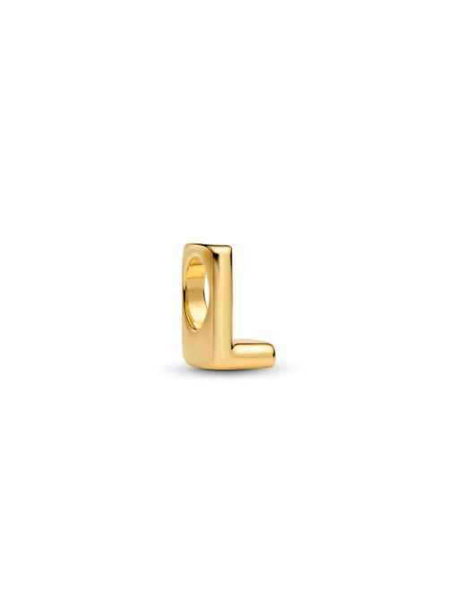 Letter L Charm Necklace - Image 3
