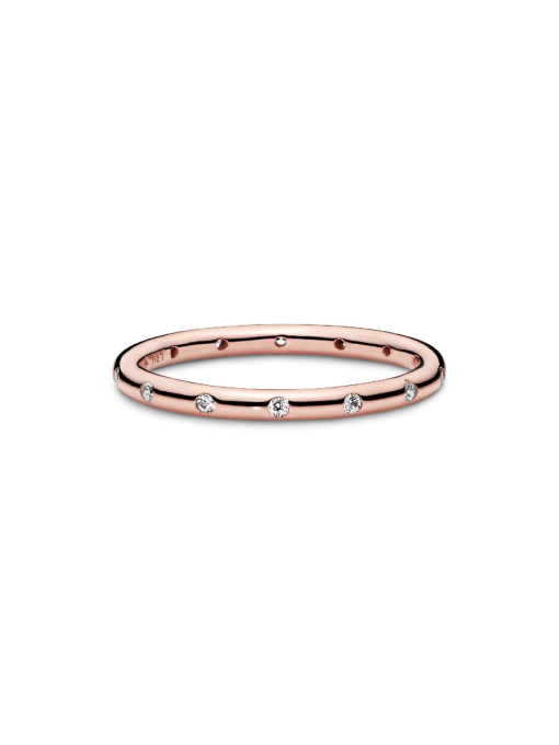 FINAL SALE - Simple Sparkling Band Ring - Image 5