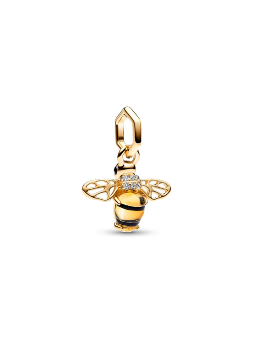 Sparkling Bee Dangle Charm
