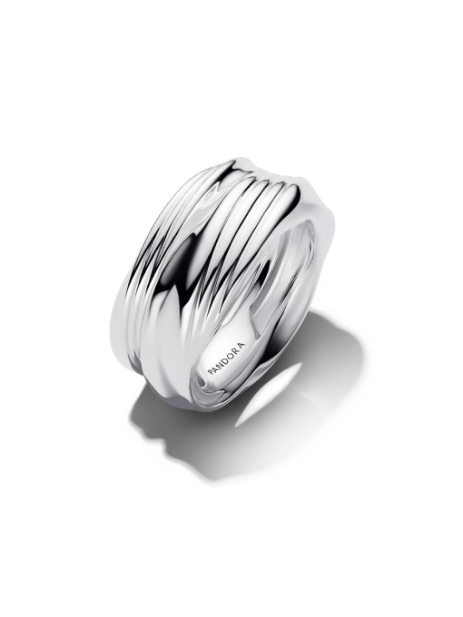 Two-Tone Twists & Turns Ring Set - Image 3