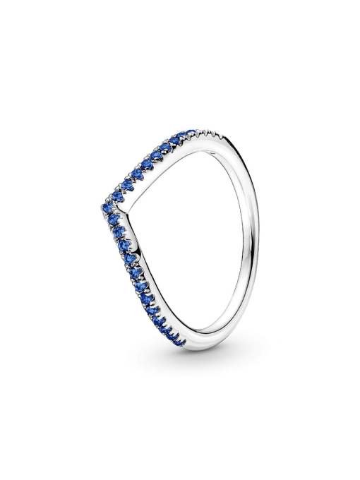 Pandora Timeless Wish Sparkling Blue Ring