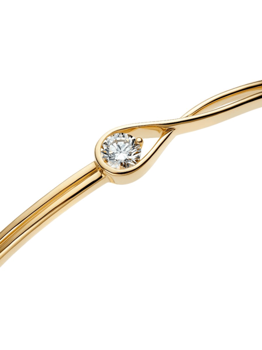 Pandora Infinite 14k Gold Lab-grown Diamond Bangle - Image 3