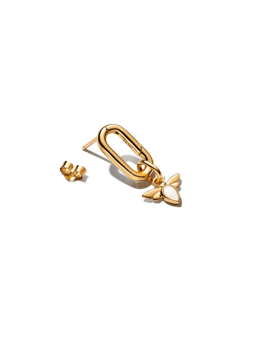 Bee Harmony Charm Earrings - Image 2