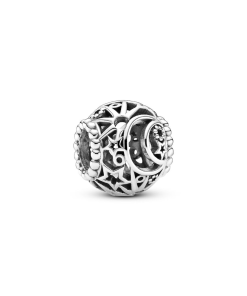 Openwork Sun, Stars & Moon Charm