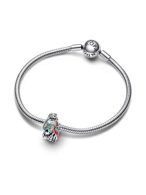 Disney Pixar Coco Miguel & Dante Skull Glow-in-the-dark Charm - Image 4