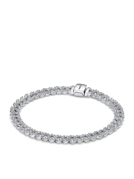 Pandora Timeless Pave Cuban Chain Bracelet - Image 3