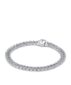 Pandora Timeless Pave Cuban Chain Bracelet