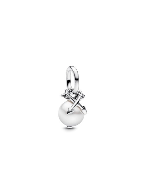 Pearl & Arrows Mini Dangle Charm