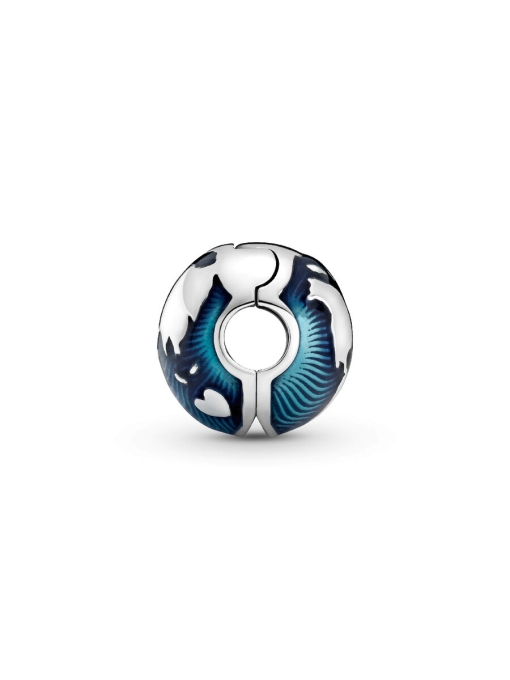 Blue Globe Clip Charm - Image 4