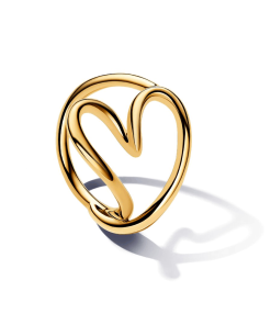 Organically Shaped Heart Ring