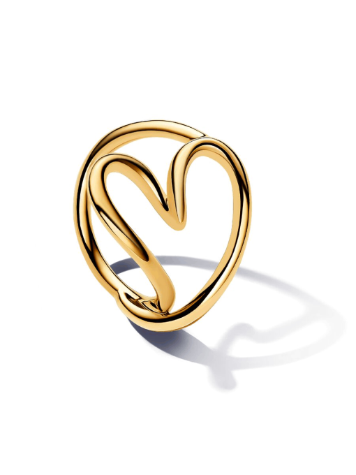 Organically Shaped Heart Jewelry Set - Image 4