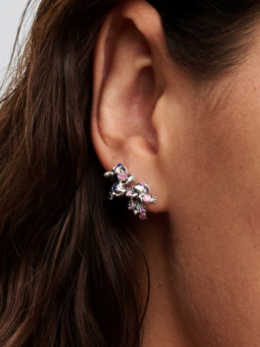 Disney Stitch & Angel Stud Earrings - Image 2