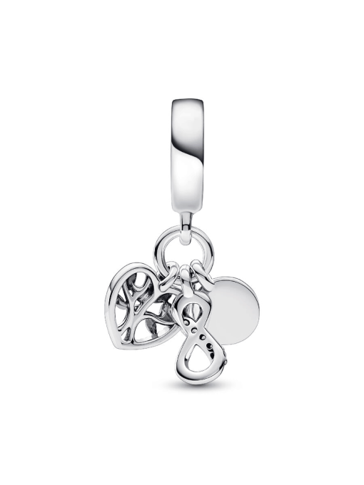 Family Infinity Triple Dangle Charm - Image 6
